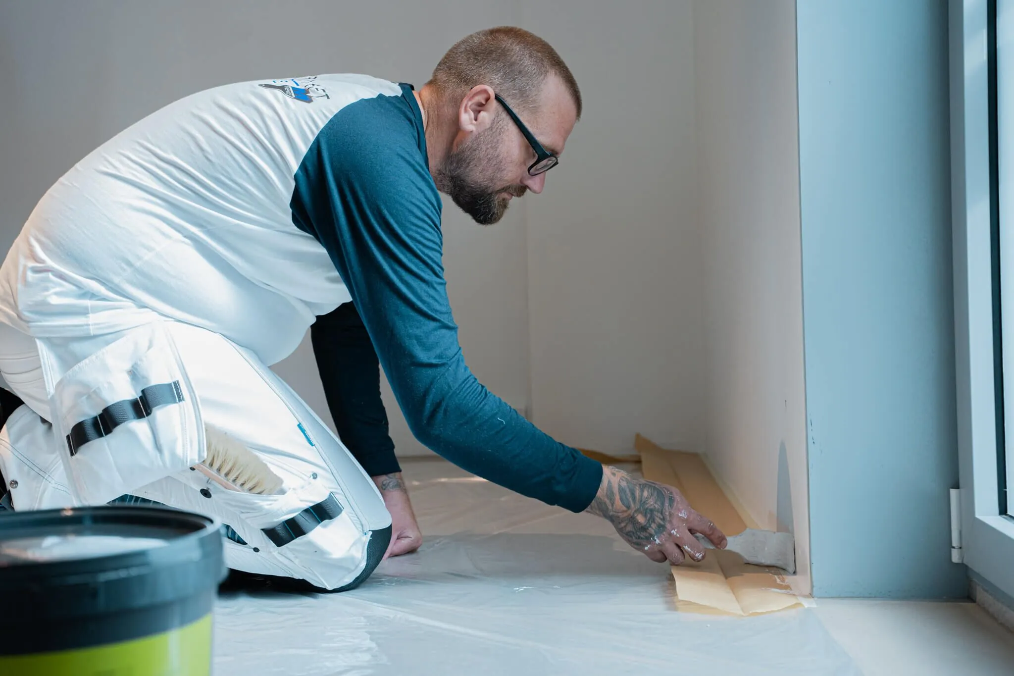 Indendørs malerarbejde i Hillerød med pæne kanter og flot finish