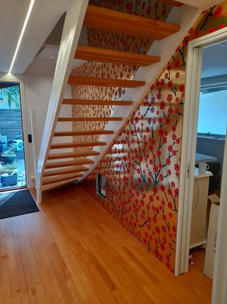 Nymalede vægge med et ensartet og flot resultat i Ølstykke